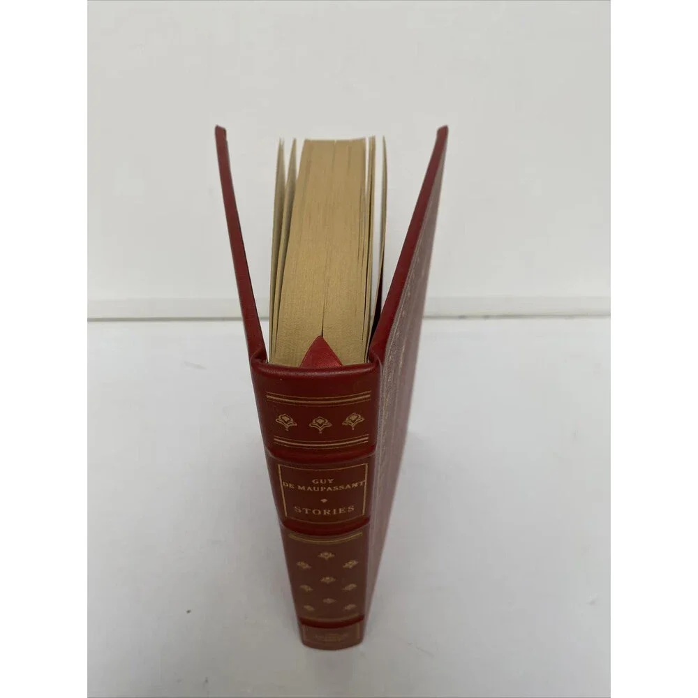 Maupassant Stories Anthology 1980 Great Books Leather Bound Franklin Mint